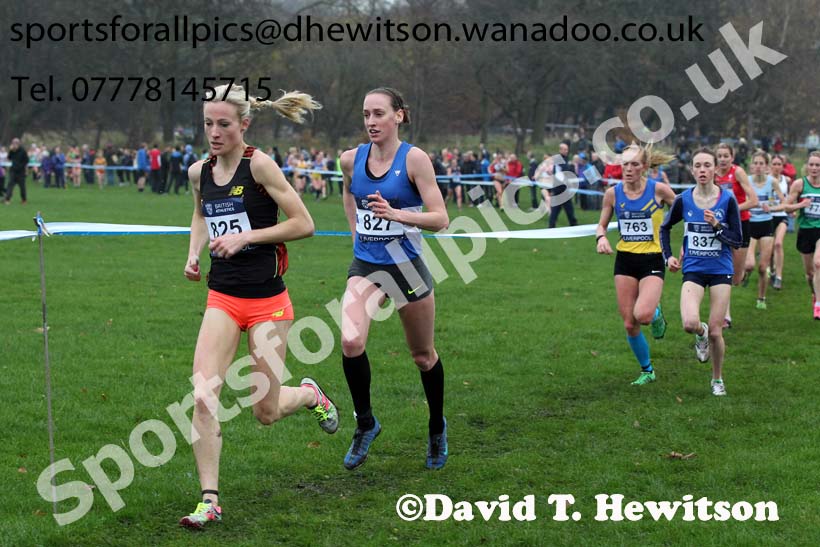 Senior women's European Cross Country Trials, Sefton Park, Liverpool. Photo: David T. Hewitson/Sports for All Pics